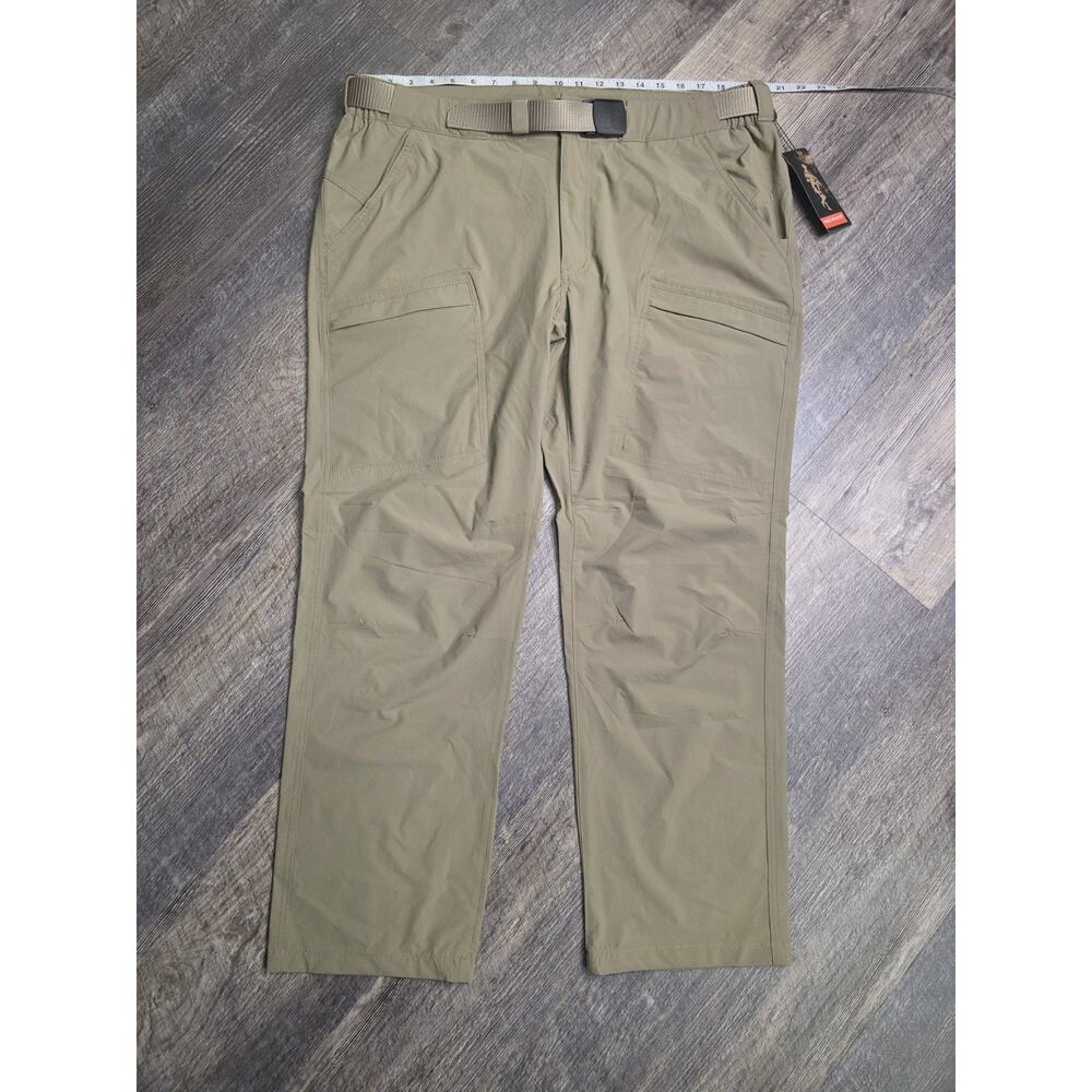 Free Soldier 2 Pc Tactical Gear Men's Nylon Stretch Gray Tan Cargo Pants 40x32